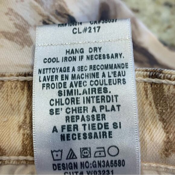 Joes Jeans The High Water Animal Print Joes Wild Collection Size 30 - Picture 10 of 12